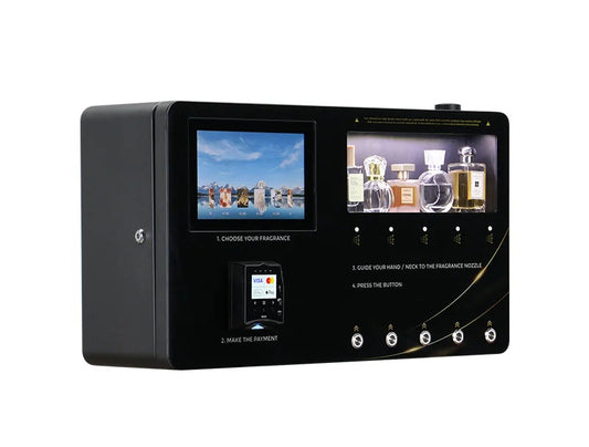 Avancerad DKM Vending Parfymdispenser med Beröringsskärm och Flerbetalningssystem